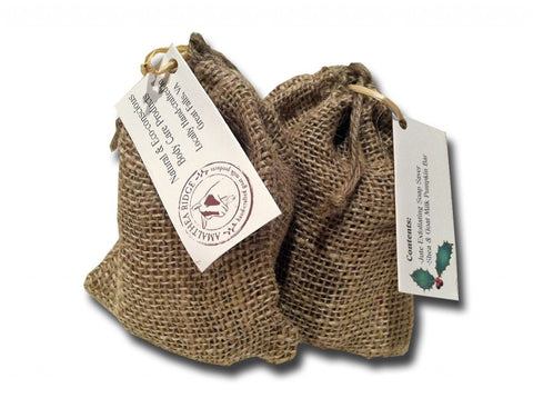 Shower and Bath Jute Bag and Soap